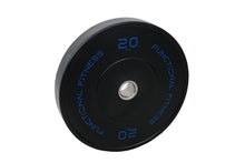 Load image into Gallery viewer, Black Olympic Rubber Bumper Plates
