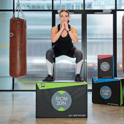 Functional fitness outlet plyo box