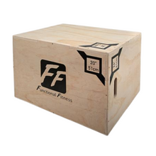 Load image into Gallery viewer, 3 in 1 Wooden Plyo Box (20&quot; x 24&quot; x 30&quot;)