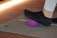 Load image into Gallery viewer, Purple and Grey Prickle Stimulating Ball Pair