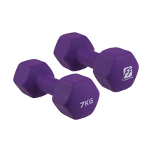Load image into Gallery viewer, 7kg Neo Hex Dumbbell Pair