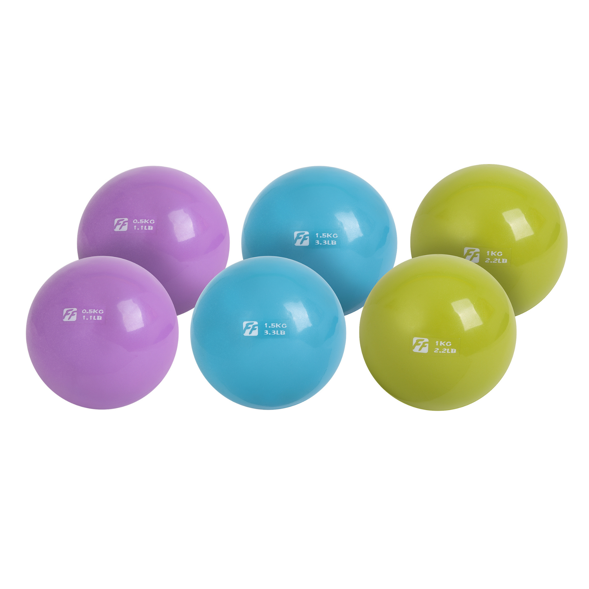 Align Pilates Pro Soft Weighted Balls - 1 Kg (pair), Align Pilates